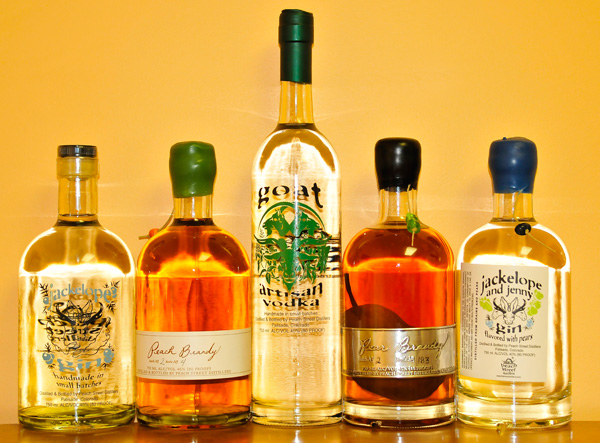 Peach Street Distillers products